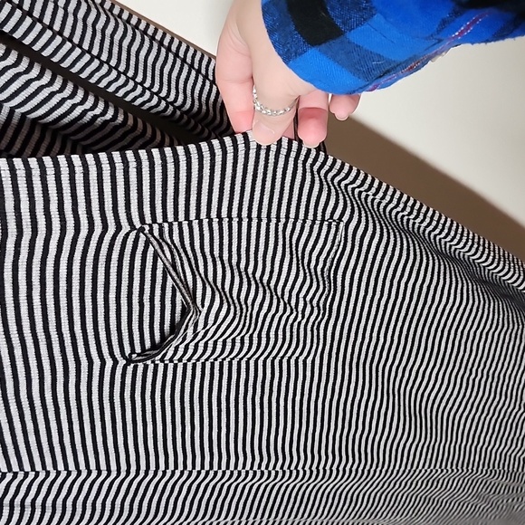 Agnes & Dora striped Maxi cardigan long sleeve pockets lightweight womens medium - Picture 4 of 7